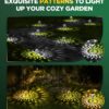 10 Pack Ultra Bright Solar Lights Outdoor Waterproof, from Dusk to Dawn Up to 12H Solar Lights for Outside, Auto On/Off Solar Powered Garden Pathway Lights, Landscape Lighting (Cold White, 10Pack)