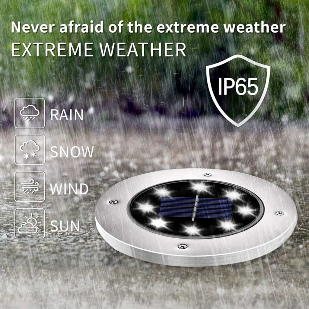 INCX Solar Lights for Outside
